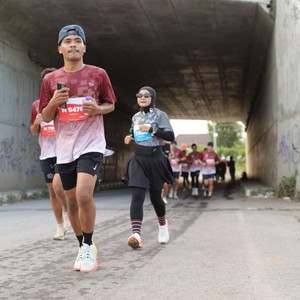 Race photo from KEDIRI HALF MARATHON 2026