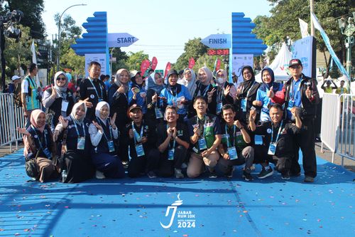 Race photo from Jabar Run 10K 2024