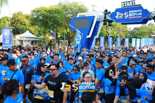 Race photo from SURABAYA ISOPLUS MARATHON 2025