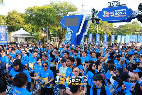 Race photo from SURABAYA ISOPLUS MARATHON 2025