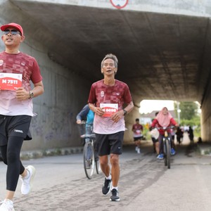 Race photo from KEDIRI HALF MARATHON 2026