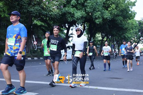 Race photo from SURABAYA ISOPLUS MARATHON 2025