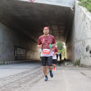 Race photo from KEDIRI HALF MARATHON 2026