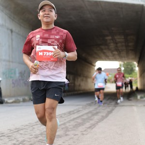 Race photo from KEDIRI HALF MARATHON 2026
