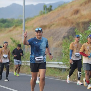 Race photo from KEDIRI HALF MARATHON 2026