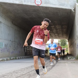 Race photo from KEDIRI HALF MARATHON 2026