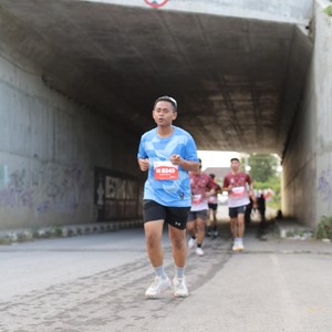 Race photo from KEDIRI HALF MARATHON 2026