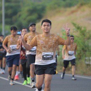 Race photo from KEDIRI HALF MARATHON 2026