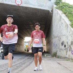 Race photo from KEDIRI HALF MARATHON 2026