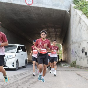 Race photo from KEDIRI HALF MARATHON 2026