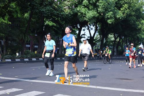 Race photo from SURABAYA ISOPLUS MARATHON 2025