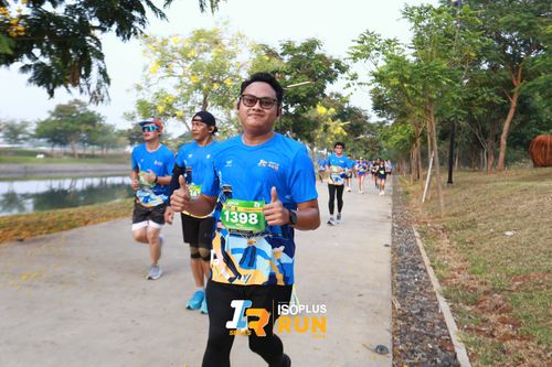 Race photo from ISOPlus Run 2024 Jakarta