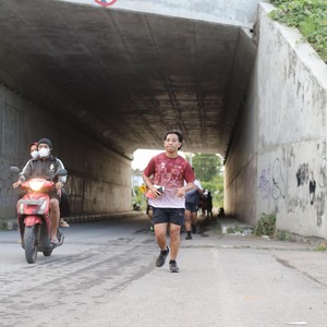 Race photo from KEDIRI HALF MARATHON 2026