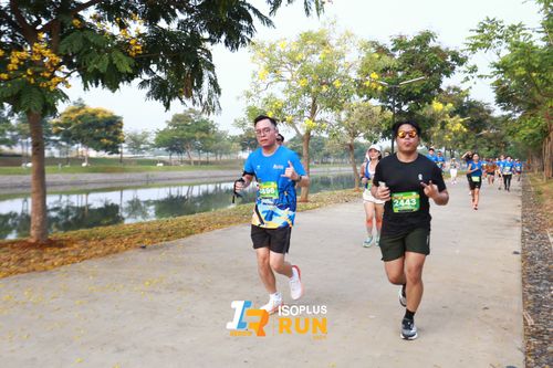 Race photo from ISOPlus Run 2024 Jakarta