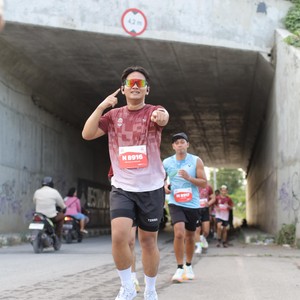 Race photo from KEDIRI HALF MARATHON 2026