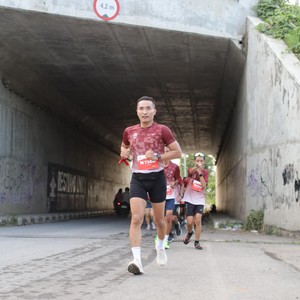 Race photo from KEDIRI HALF MARATHON 2026