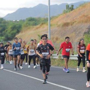 Race photo from KEDIRI HALF MARATHON 2026