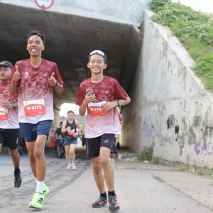 Race photo from KEDIRI HALF MARATHON 2026