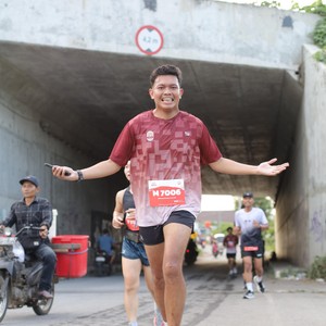 Race photo from KEDIRI HALF MARATHON 2026
