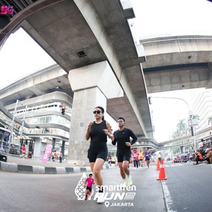 Race photo from SMARTFREN RUN 2026