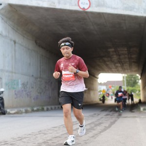 Race photo from KEDIRI HALF MARATHON 2026
