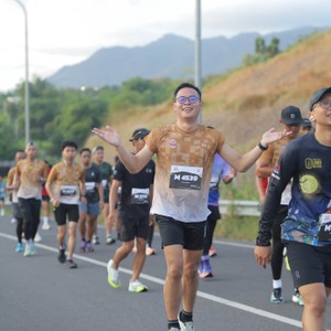 Race photo from KEDIRI HALF MARATHON 2026