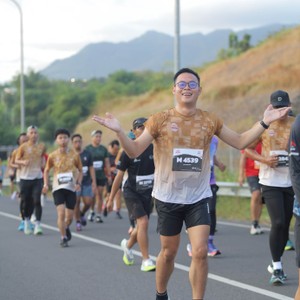 Race photo from KEDIRI HALF MARATHON 2026