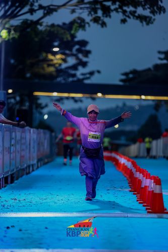 Race photo from CISANGKAN KBP CITY RUN 2025