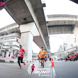Race photo from SMARTFREN RUN 2026