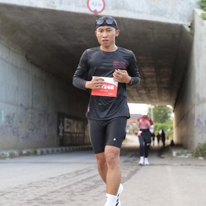 Race photo from KEDIRI HALF MARATHON 2026
