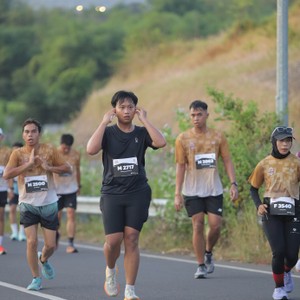 Race photo from KEDIRI HALF MARATHON 2026