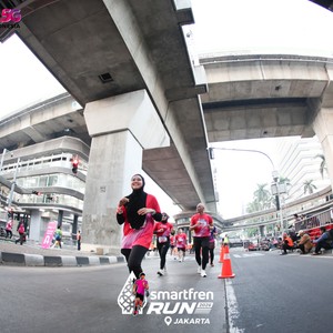 Race photo from SMARTFREN RUN 2026