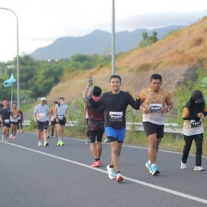 Race photo from KEDIRI HALF MARATHON 2026