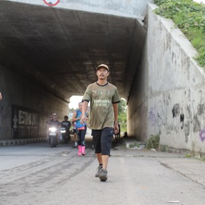 Race photo from KEDIRI HALF MARATHON 2026
