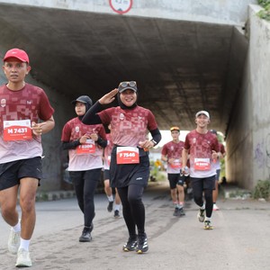 Race photo from KEDIRI HALF MARATHON 2026