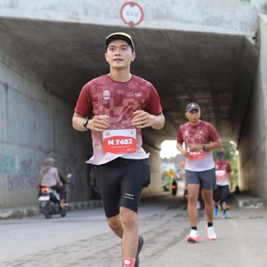 Race photo from KEDIRI HALF MARATHON 2026