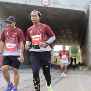 Race photo from KEDIRI HALF MARATHON 2026