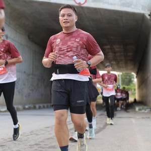 Race photo from KEDIRI HALF MARATHON 2026