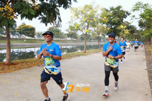 Race photo from ISOPlus Run 2024 Jakarta