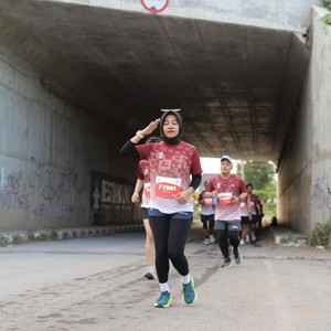 Race photo from KEDIRI HALF MARATHON 2026