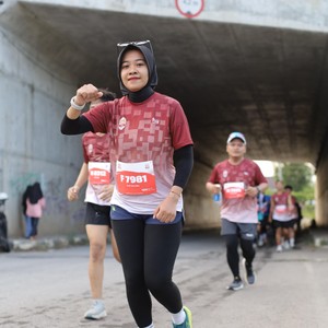 Race photo from KEDIRI HALF MARATHON 2026