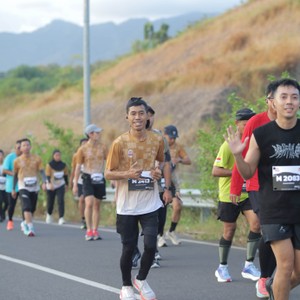 Race photo from KEDIRI HALF MARATHON 2026