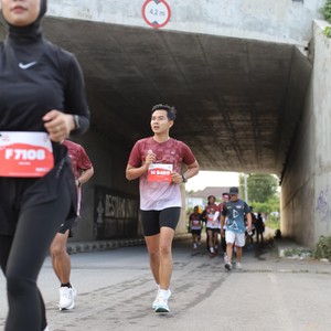 Race photo from KEDIRI HALF MARATHON 2026