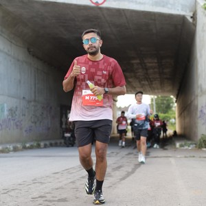Race photo from KEDIRI HALF MARATHON 2026
