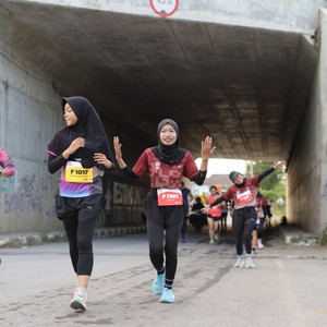 Race photo from KEDIRI HALF MARATHON 2026