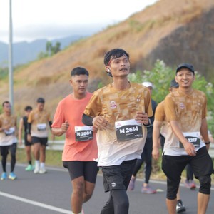 Race photo from KEDIRI HALF MARATHON 2026