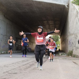 Race photo from KEDIRI HALF MARATHON 2026
