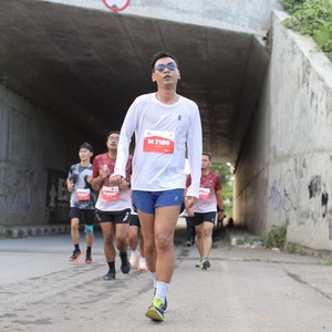 Race photo from KEDIRI HALF MARATHON 2026