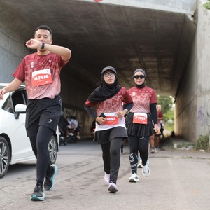 Race photo from KEDIRI HALF MARATHON 2026