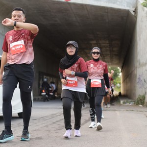 Race photo from KEDIRI HALF MARATHON 2026